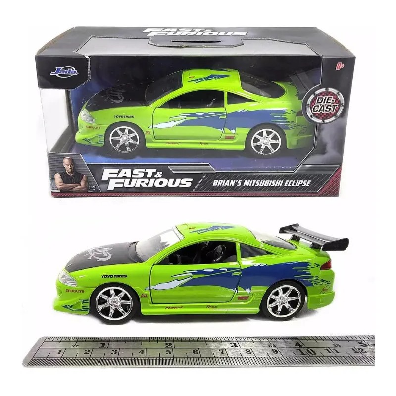 Brian´s Mitsubishi Eclipse Rápido Y Furioso 1:32 Jada