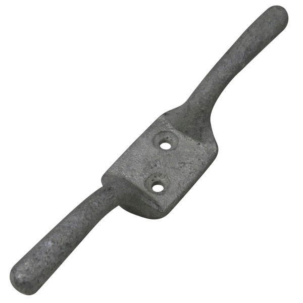 Secure Fix Direct Black or Galvanised Cleat Hook 3" -