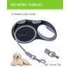 26FT Long Retractable Dog Leash Up to 110lbs, 360°Tangle-Free Heavy