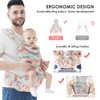 SONARIN Ergonomically Breathable Baby Carrier with Hip Seat, Multifunctional Baby