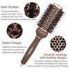 FIXBODY Hair Brush, Round Brush for Blow Drying, Curling, Styling,
