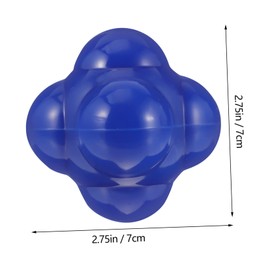 VICASKY Agility Ball Hexagonal Reaction Training Equipment for Indoor Fitness Durable Multi Sport Reflex Training Tool Enhance Hand Eye Coordination Agility Skills