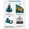 NEWTRY 1000g/0.01g Electronic Fabric GSM Scale Digital Textile Weight Balance