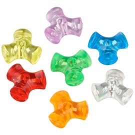 Creativity Street Tri-Beads, Assorted Colors, 1000 Count Pack (AC3558)