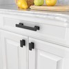 Amerdeco 10 Pack Matte Black Cabinet Pulls 3-3/4 Inch(96mm) Hole