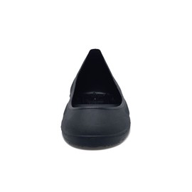 Shoes for Crews Shoe Covers Stretch Crewguard - Non-Slip Sole Waterproof Rubber Protective Cover for Work Shoes OB - Safety and Protection for Footwear, black