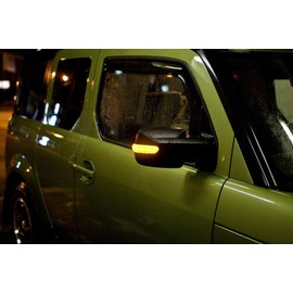 BlingLights Add-On Amber LED Side View Mirror Bright Turnsignal Lights Set of 2