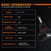 AUIMSOCO 9005 9006 Combo LED Headlight Bulbs Ultra Bright White