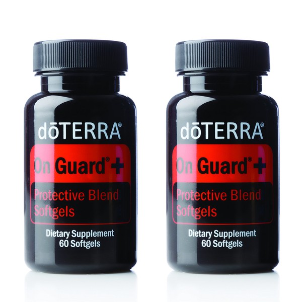DoTerra On Guard Essential Oil Protective Blend Softgels 60 ct (2 Pack)