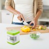Garlic Press, Stainless Steel Garlic Press, Garlic Cutter, Comes with