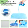 Moodooy Commode Liners With Absorbent Pads -120 Bedside Commode Liners