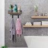 TJ.MOREE Ironing Board Hanger Metal Wall Mount Iron and Ironing