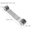 Raguso Pastry Cutter, Locking Device, 5-Wheel Pizza Cutter, Stainless Steel,
