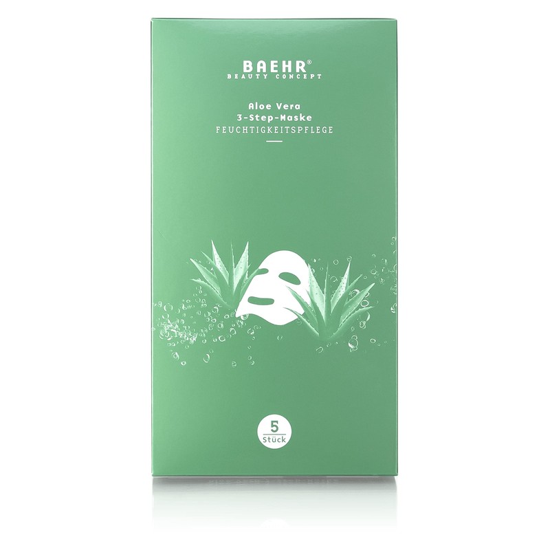 Baehr Beauty Concept Aloe Vera 3-Step Mask Pack of 5