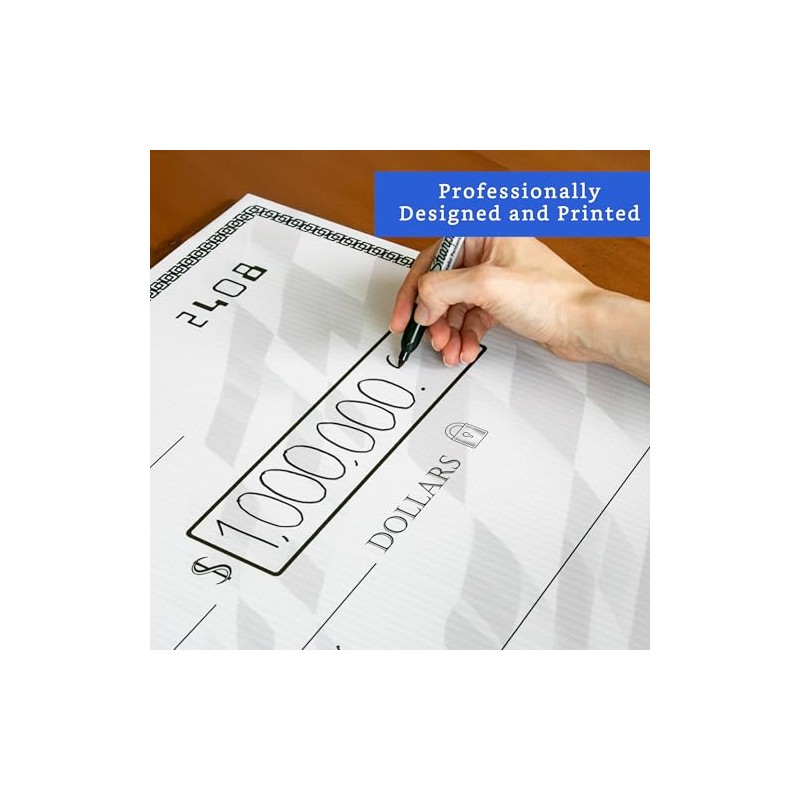 Giant Check (96,5 x 40,6 cm) - Gran premio de