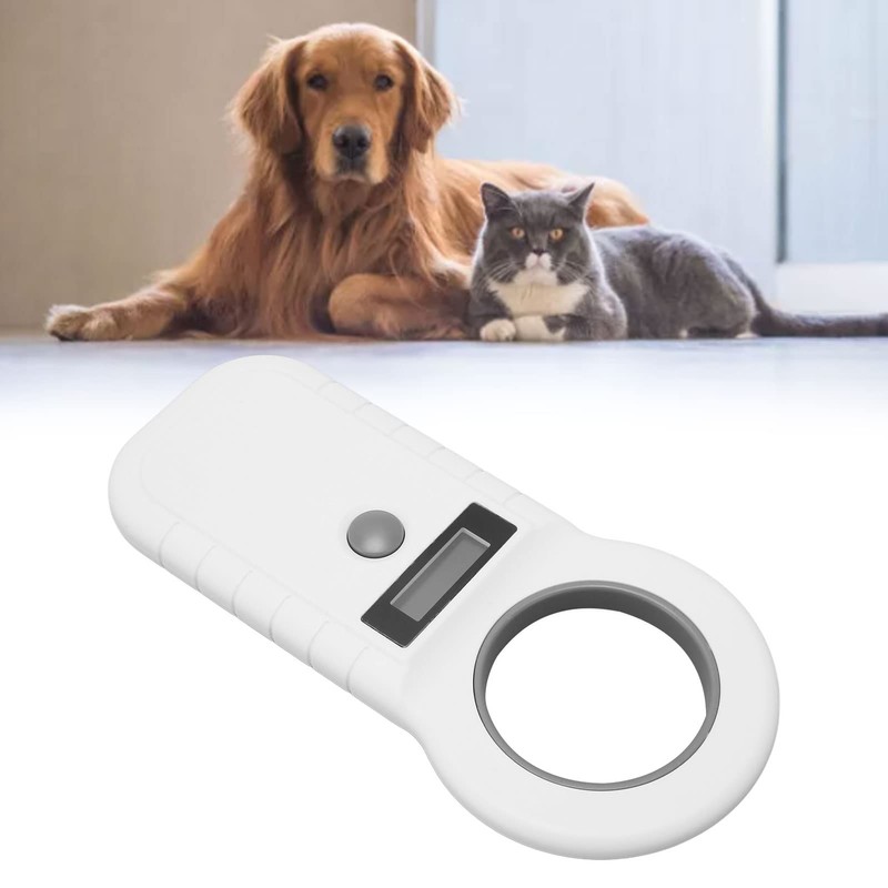 Animal Chip Scanner, Pet Microchip Scanner Bluetooth 134.2Khz 125Khz EMID