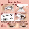 Magnetic-Eyelashes with Applicator, Higu clace Magnetic-Lashes No Glue or Eyeliner