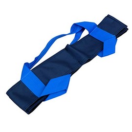 Acclaim Elsdon Classic Four Bowls Nylon Carrier For Level Green Lawn Flat Short Mat Indoor & Outdoor Bowling (Navy/Sky)