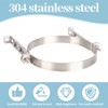 6 1/2 Inch Chimney Systems Bracket，304 Stainless Steel Adjustable Vent