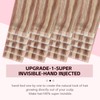 Sweetmet Invisible Tape in Hair Extensions Real Human Hair 3rd-Generation