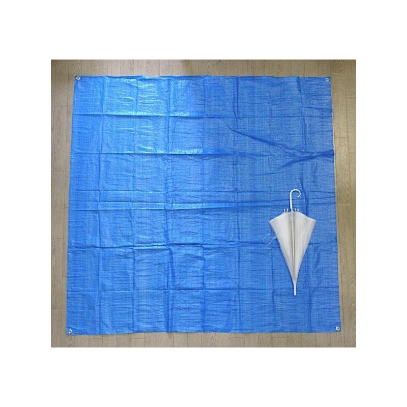 Okazaki Multi Blue Sheet, 2 Tatami Mat, Washable, Grommet, Leisure