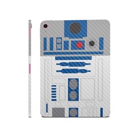 Carbon Fiber iPad Skin Compatible with Apple iPad A16 11 Gen (2025) - Cyber Bot - Premium 3M Vinyl Protective Wrap Decal Cover - Easy to Apply | Crafted in The USA by MightySkins