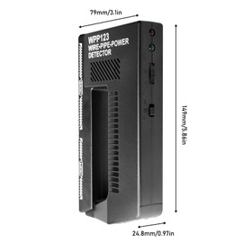 Metal Detector Small, Wall Scanner Metal Detector WPP123, Cable Finder, Line Detector, Stud Finder, Wall Scanner, Highly Sensitive, Handheld Metal Detector for Wall, Metal, Cable Card Scanner