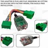 Radio Stereo Wiring Harness Add A Subwoofer Amplifier Adapter for