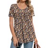 MUSE SHOW Women's 2025 Summer Tops Short Sleeve Tunic Shirts