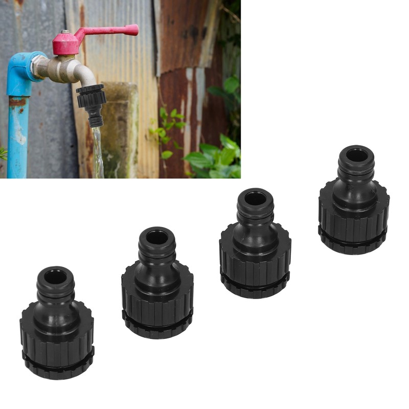 12PCS G1/2 G3/4 Female Thread Faucet Garden Hose Adapter Reusable