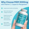 Simply Supplements MSM 3,000mg | with Added Vitamin C |