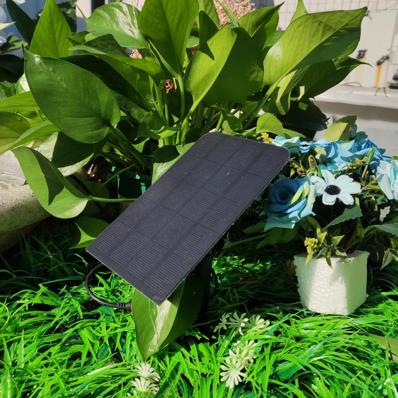 Solar Fountain 1.5W Electric Water Pump with 4 Nozzles for