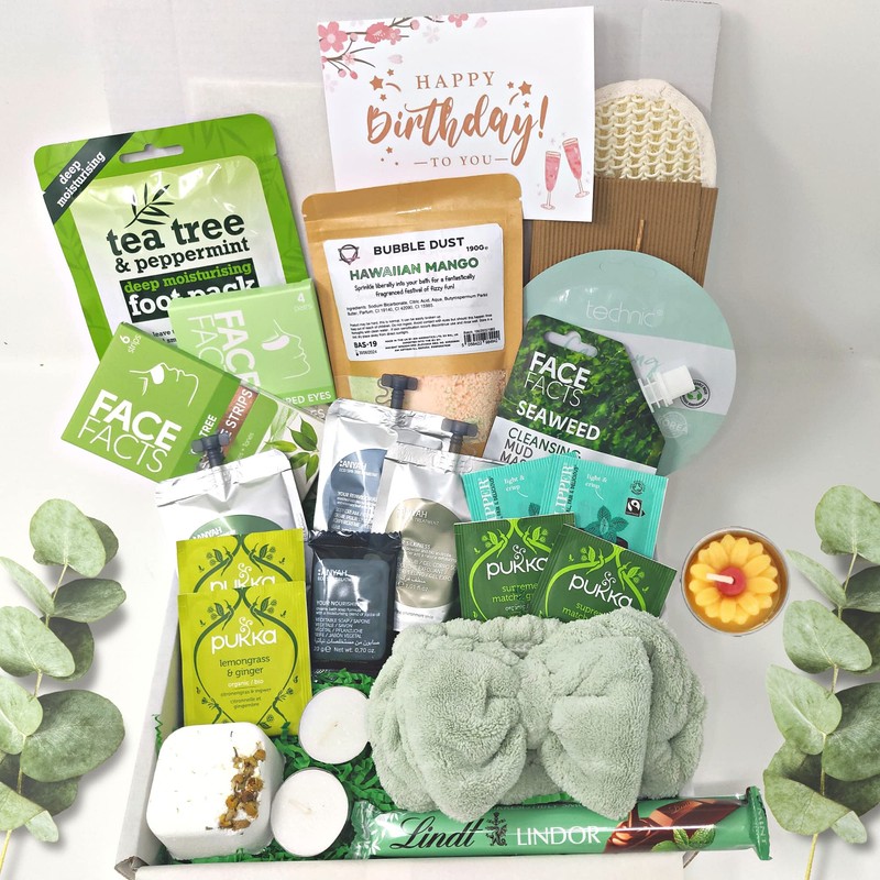 DELUXE SPA DAY Self Care Gift Box, Spa Gift Box,