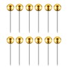 500 Pack Map Push Pins Map Tacks Small Size (Golden,