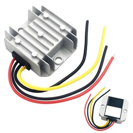 DC-DC Voltage Converter 12V 3A 36W: Automatic Step-Down-Up Voltage Regulator 8V-40V to 12V Voltage Stabiliser 8V-40V to 12V DC Converter 12V for Car Fan LED Motor Solar System