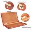 Retro Wooden Painting Tool Storage Box Portable Drawing Oil Painting