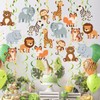 Jungle Safari Animal Party Decorations, 48 Hanging Spiral Streamers, Zoo