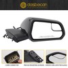 Dasbecan Right Passenger Side Mirrror Assembly Compatible with Ford Mustang