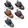 Highstyle Tochigi Leather Mask Holder, Lightweight Aluminum Carabiner, Beetle Type,