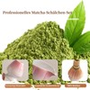 Emooncn Matcha Set Rosa Matcha Tee Set,Matcha Schale mit Ausgießer