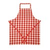 Didi's Kitchen Cotton Apron Checkered Red & White
