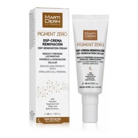 Crema MartiDerm Pigment Zero DSP-Crema Renovación con Ácido Hialurónico y AHA, 40 mL                                                                  