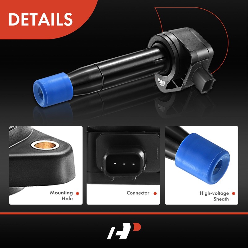 A-Premium 6PCS Ignition Coil Packs Compatible with Honda & Acura