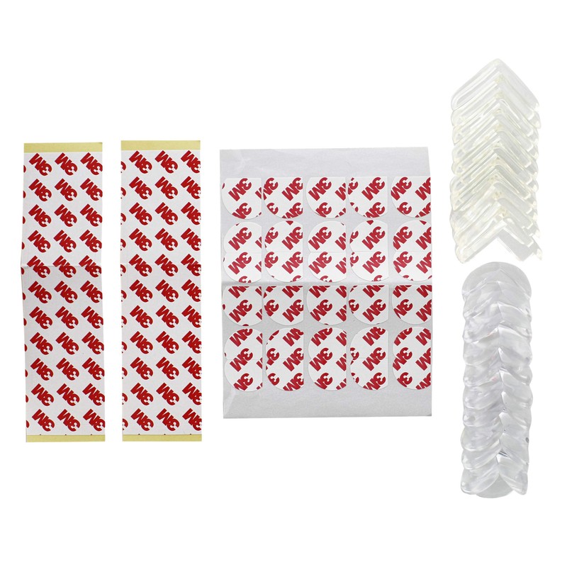 Acorn Baby Clear Corner Guards - 20pk Round and Square