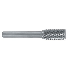 Ruko 116010 Burr Hard Metal A-Shaped Cylinder without Spur Teeth 6 mm