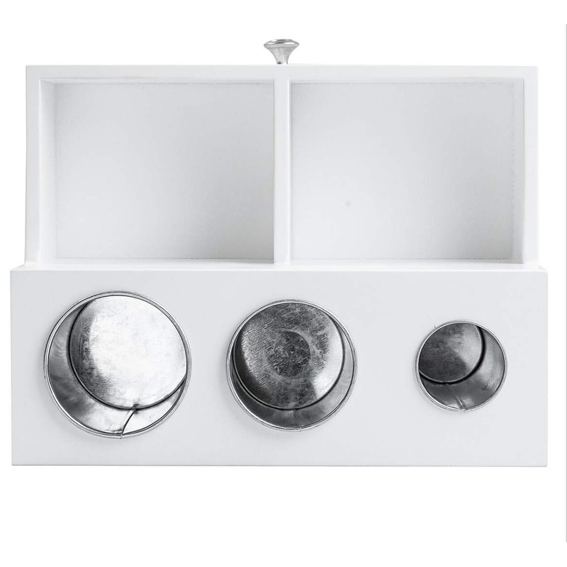 Home Hair Styling Organizer, White