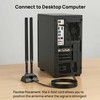 TECHTOO WiFi Antenna 12dBi Dual Band 2.4GHz 5GHz RP-SMA WiFi