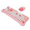 Wireless Keyboard and Mouse 2.4Ghz Connection Cute Keyboard Mouse Set