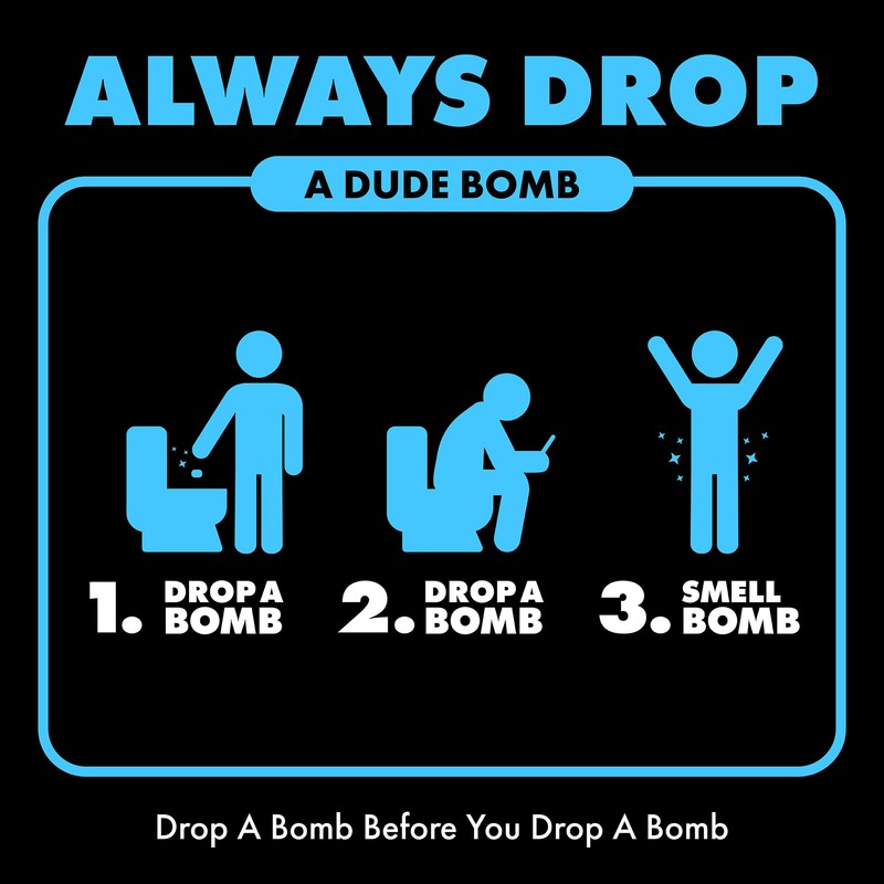DUDE Bombs - Toilet Stank Eliminator - 1 Pack, 40