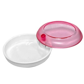 2 X Pink Clear Mouth Teeth Guard Retainer Case for Invisalign Aligners (Sealed)